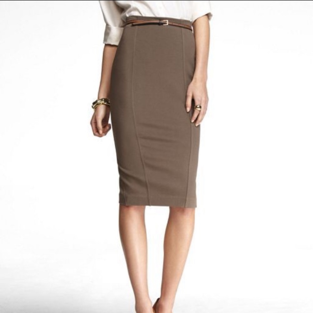 NWOT BOGO Express high-waist ponte knit skirt